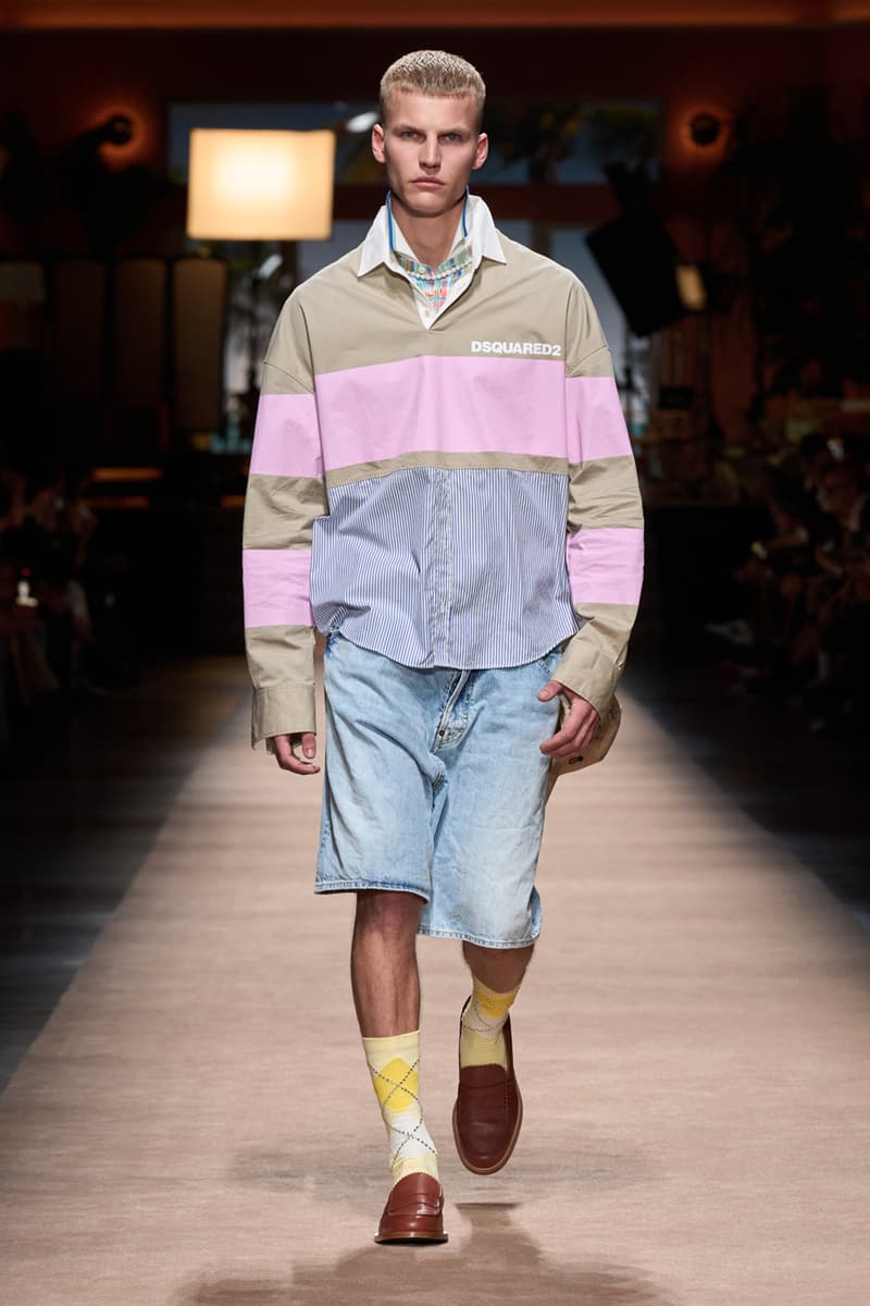 Dsquared2 Spring/Summer 2024 Milan Fashion Week SS24 Collection Rocco Siffredi Julia Fox Dean Dan Caten Runway Review