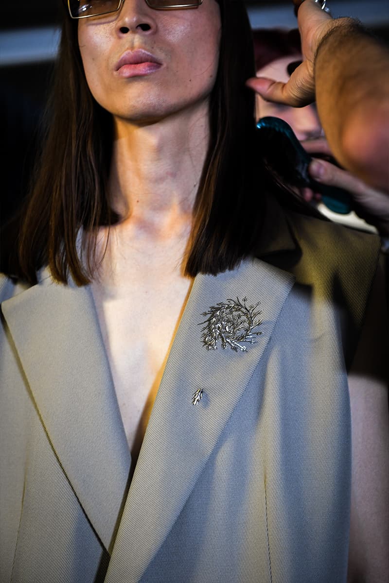Études SS24 Collides Soft Tailoring With Technical Details backstage first looks paris show