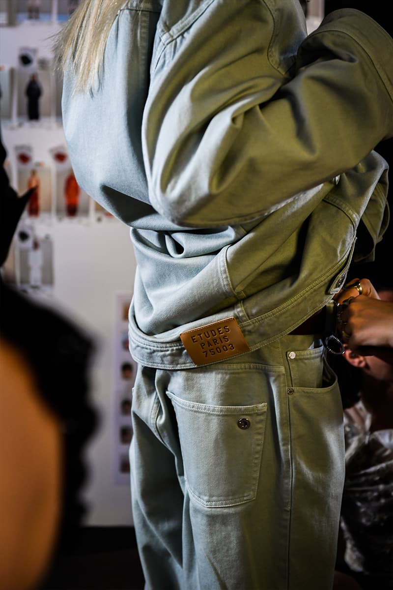 Études SS24 Collides Soft Tailoring With Technical Details backstage first looks paris show