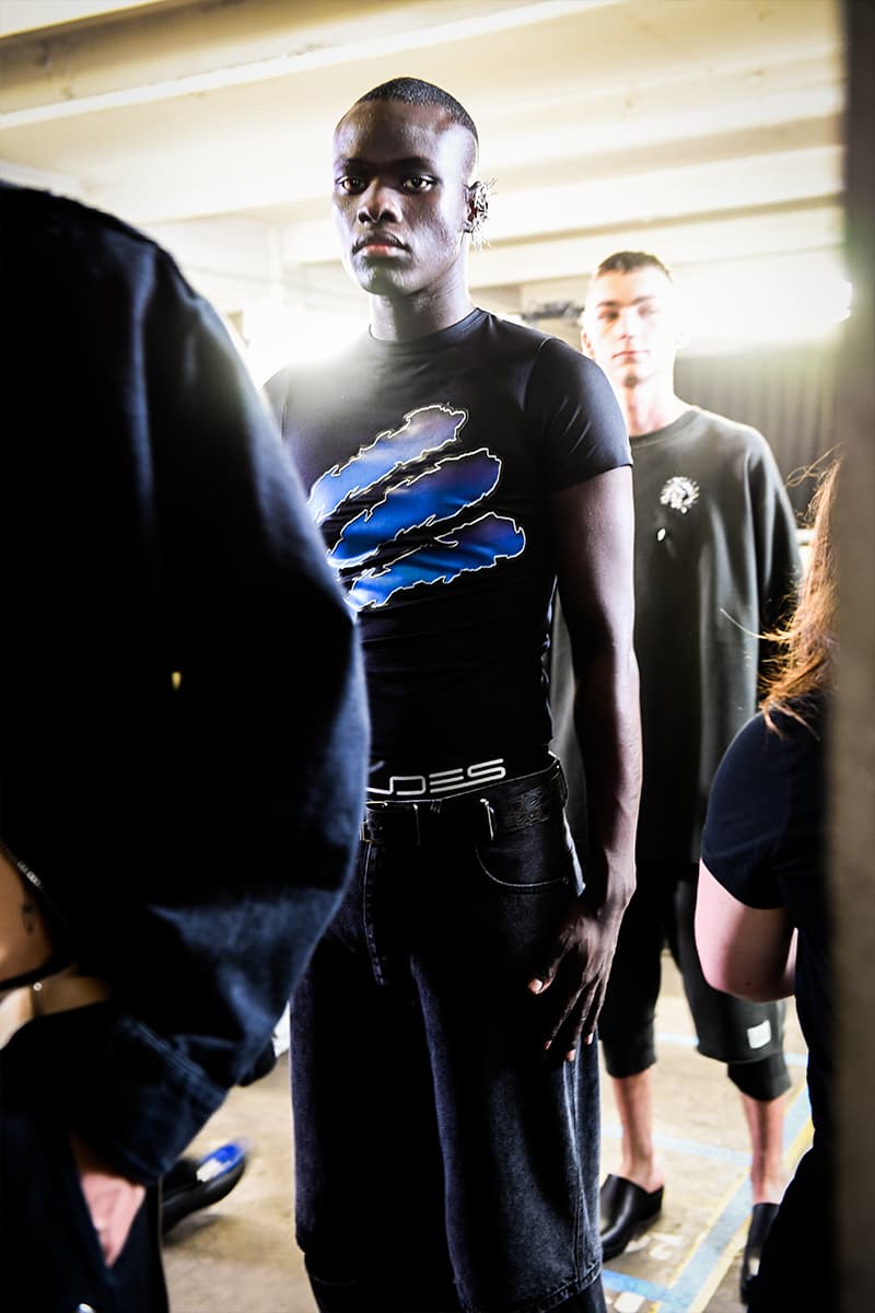 Études SS24 Collides Soft Tailoring With Technical Details backstage first looks paris show