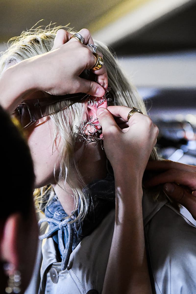 Études SS24 Collides Soft Tailoring With Technical Details backstage first looks paris show