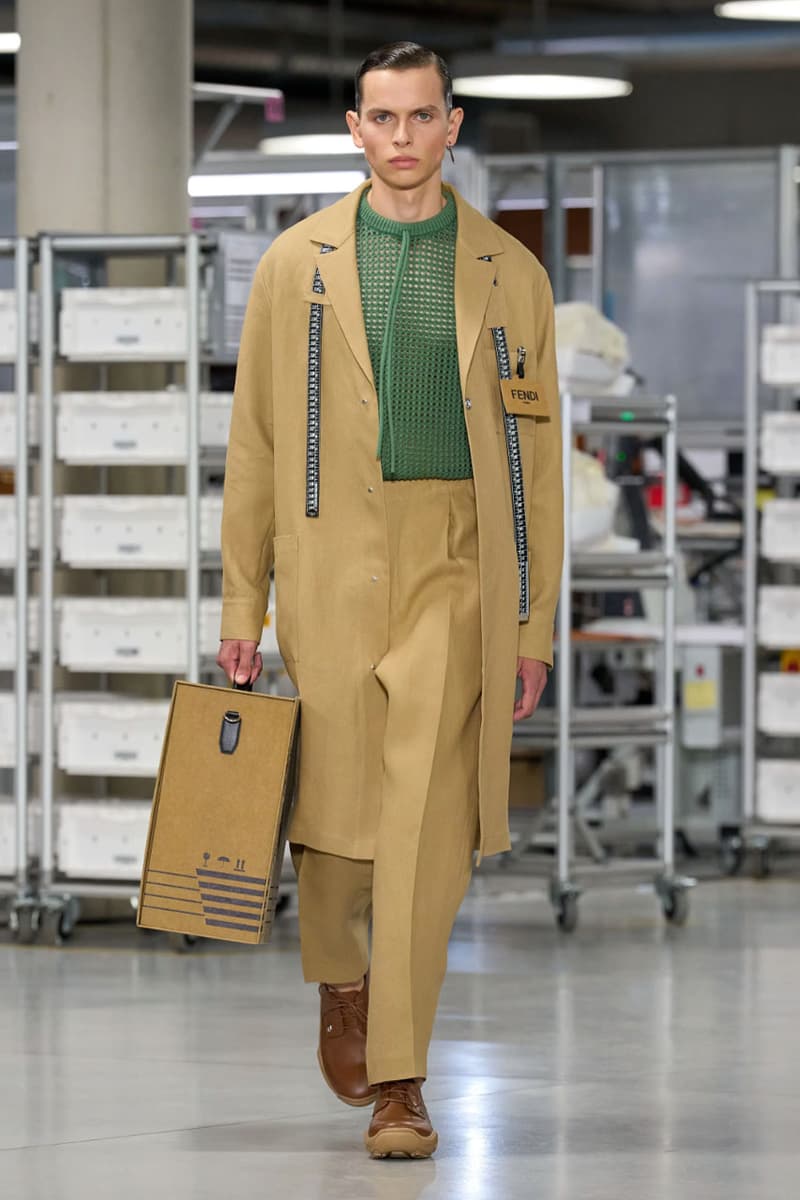 Fendi Spring/Summer 2024 Collection Men's Runway Pitti Uomo
