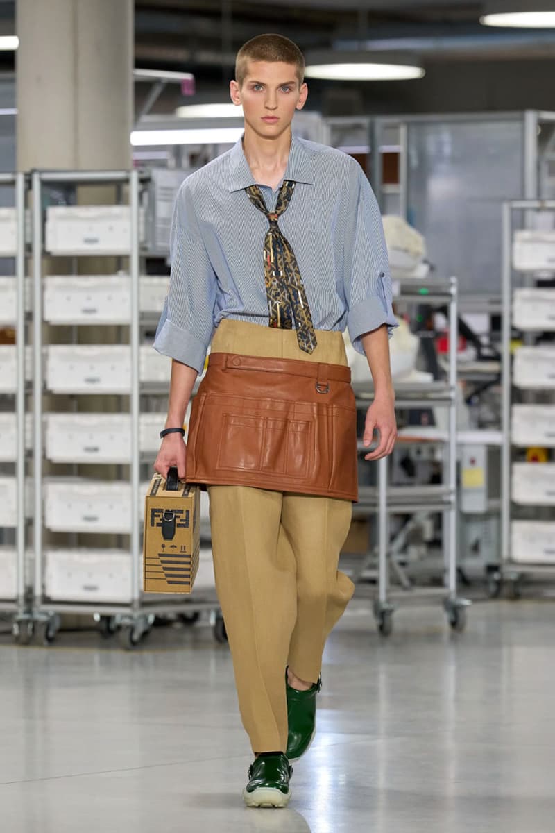 Fendi Spring/Summer 2024 Collection Men's Runway Pitti Uomo