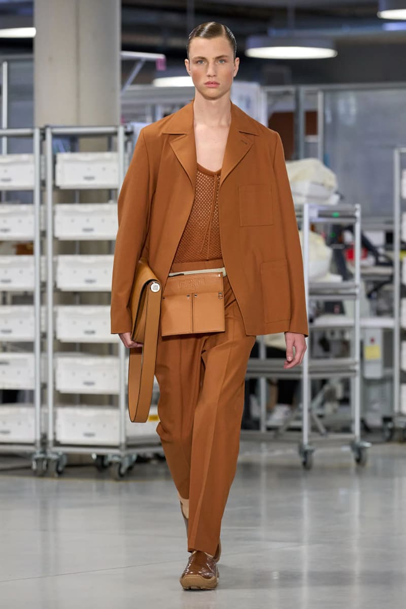 Fendi Spring/Summer 2024 Collection Men's Runway Pitti Uomo