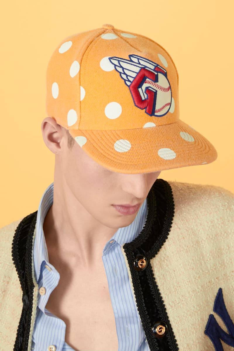 Gucci x Major League Baseball New York Yankees New Era Collaboration Capsule Collection Drops Release Information Sports Clothing