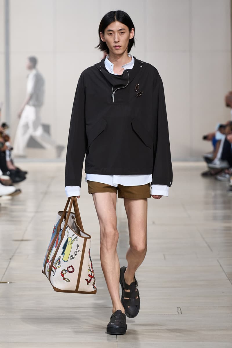 Hermès Spring Summer 2024 Paris Fashion Week Runway Show SS24 Véronique Nichanian Menswear Birkin Bags