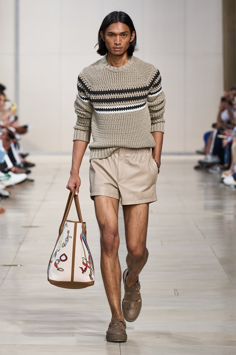 Hermès Spring Summer 2024 Paris Fashion Week Runway Show SS24 Véronique Nichanian Menswear Birkin Bags