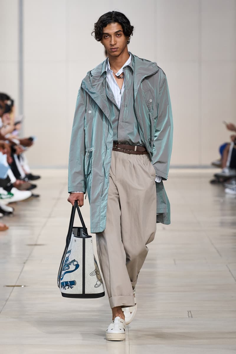 Hermès Spring Summer 2024 Paris Fashion Week Runway Show SS24 Véronique Nichanian Menswear Birkin Bags