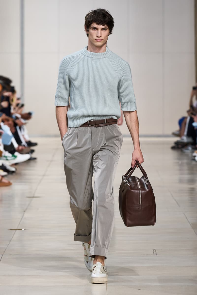 Hermès Spring Summer 2024 Paris Fashion Week Runway Show SS24 Véronique Nichanian Menswear Birkin Bags