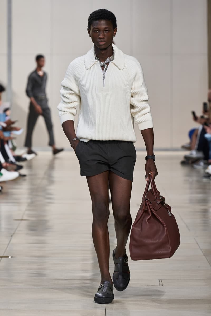 Hermès Spring Summer 2024 Paris Fashion Week Runway Show SS24 Véronique Nichanian Menswear Birkin Bags