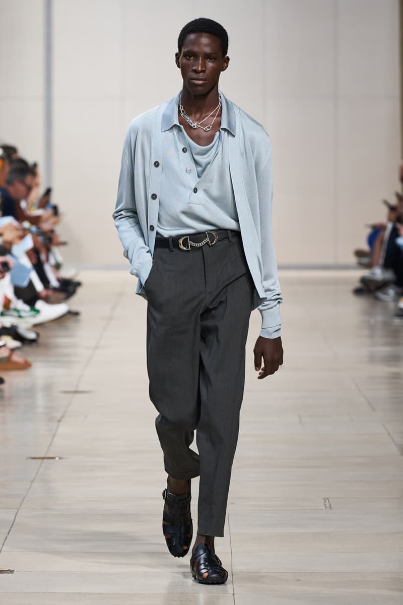 Hermès Spring Summer 2024 Paris Fashion Week Runway Show SS24 Véronique Nichanian Menswear Birkin Bags