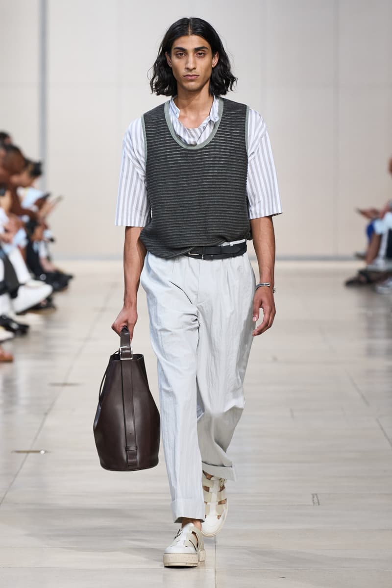 Hermès Spring Summer 2024 Paris Fashion Week Runway Show SS24 Véronique Nichanian Menswear Birkin Bags