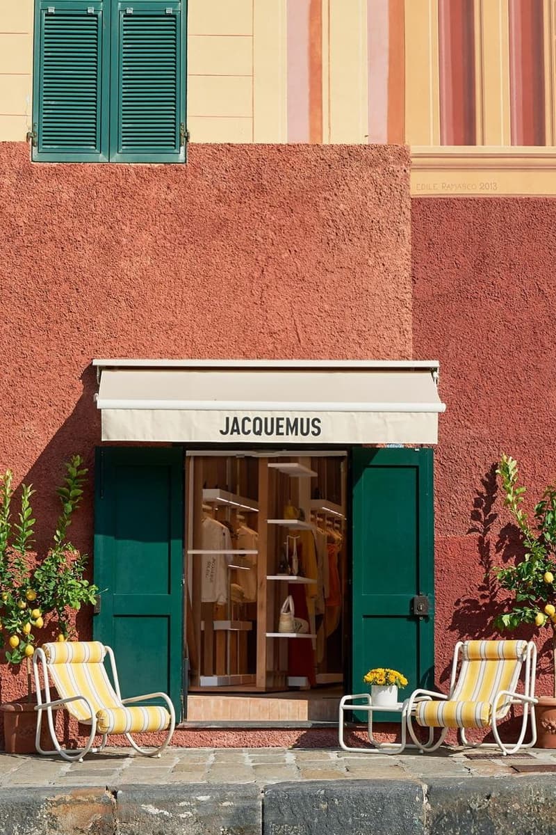 Jacquemus Officially Unveils Portofino Pop-up, Already Teasing Upcoming French Destination l'ete lake como