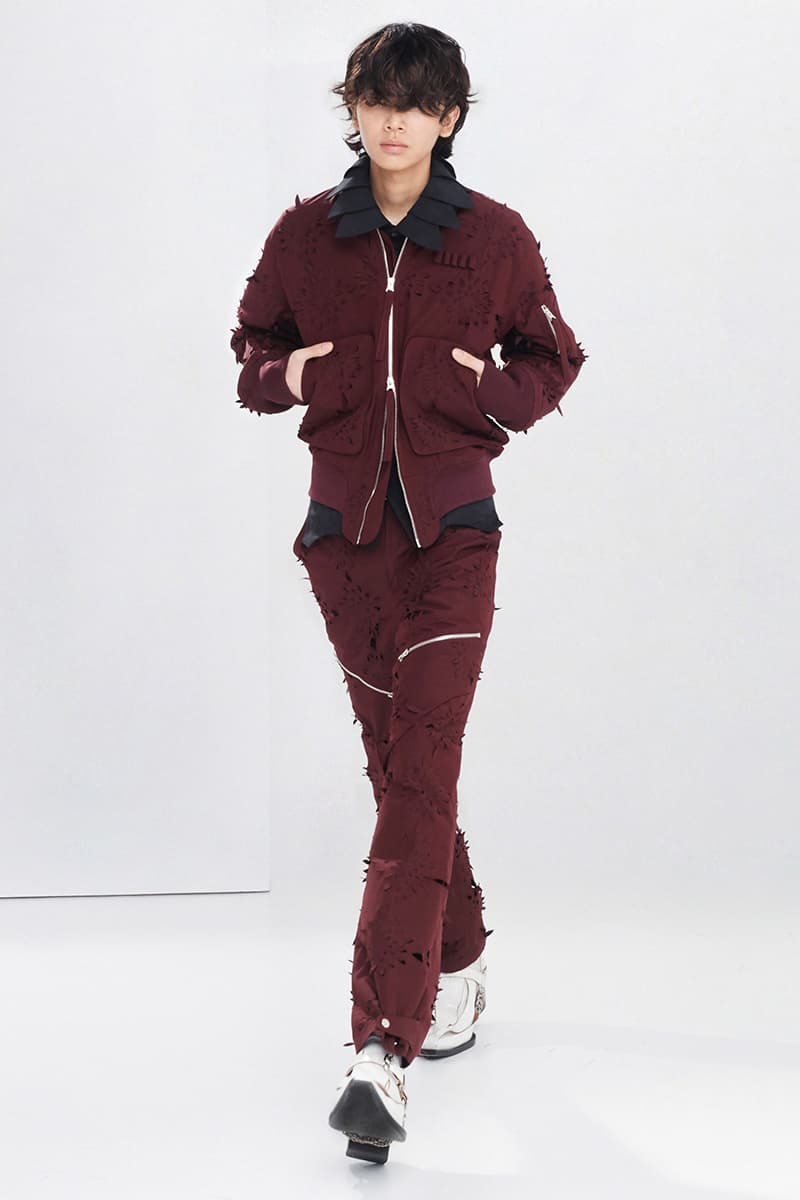 JUNTAE KIM SS24 SLASHES AND HOLES Collection Info Release Date Buy Price