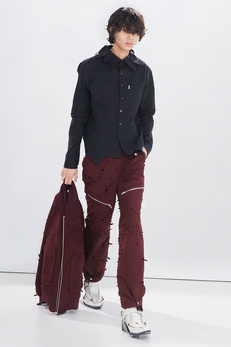 JUNTAE KIM SS24 SLASHES AND HOLES Collection Info Release Date Buy Price