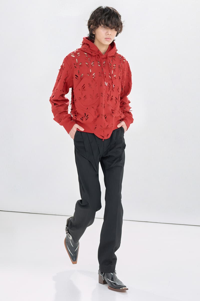JUNTAE KIM SS24 SLASHES AND HOLES Collection Info Release Date Buy Price