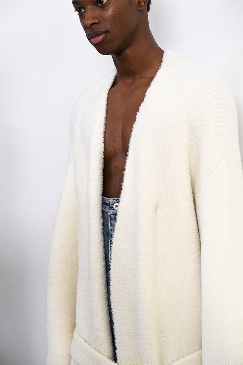 Loewe SS24 Dazzles With Glitter jonathan anderson jw anderson glitter boys glamour glam runway catwalk paris fashion week spring/summer 2024 pfw