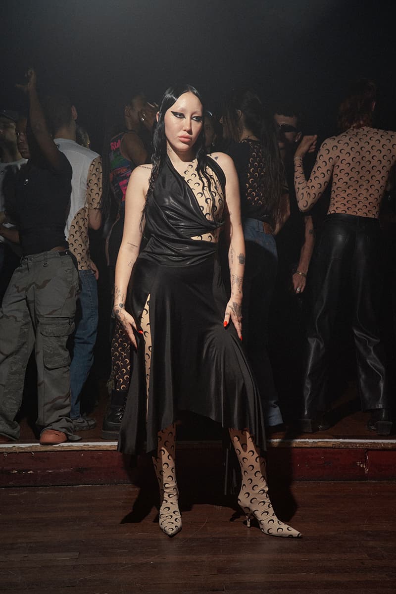 Marine Serre SS24 Is an Ode to Music Paris Fashion Week Teyana Taylor, Miguel, Aron Piper, Sevdaliza, Noah Cyrus, Yseult, Brooke Candy, Anetha, Pink Siifu, John Glacier and Aime Simone moon