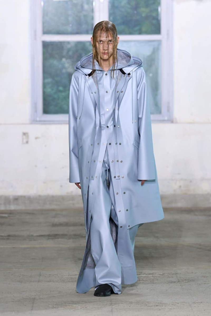 Rains Spring/Summer 2024 Collection Paris Fashion Week Men's Runway Images