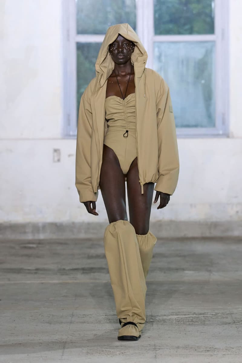 Rains Spring/Summer 2024 Collection Paris Fashion Week Men's Runway Images