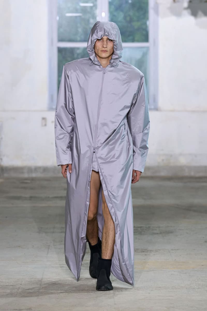 Rains Spring/Summer 2024 Collection Paris Fashion Week Men's Runway Images