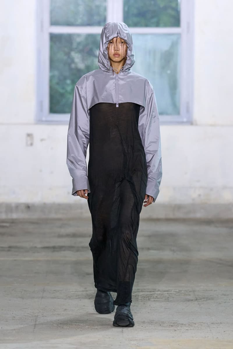 Rains Spring/Summer 2024 Collection Paris Fashion Week Men's Runway Images