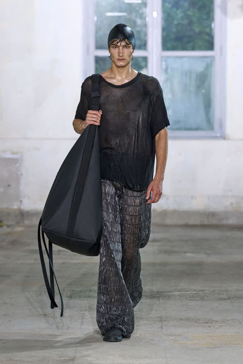 Rains Spring/Summer 2024 Collection Paris Fashion Week Men's Runway Images