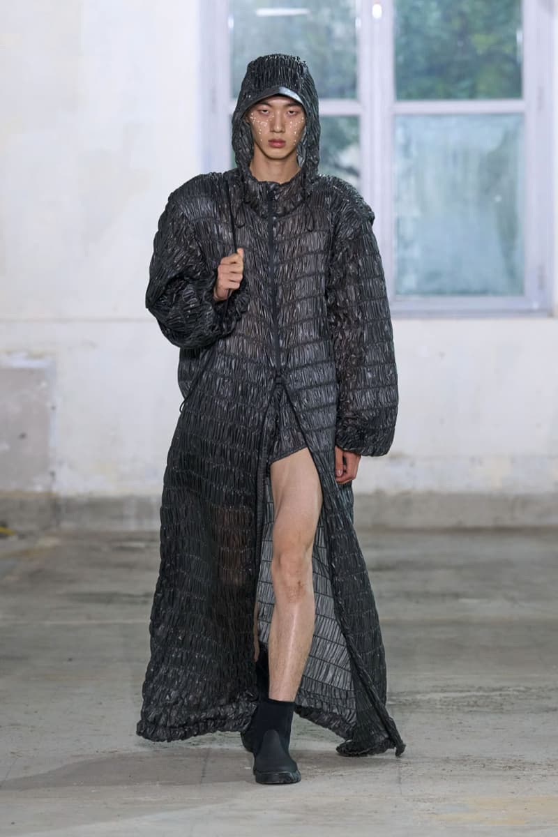 Rains Spring/Summer 2024 Collection Paris Fashion Week Men's Runway Images