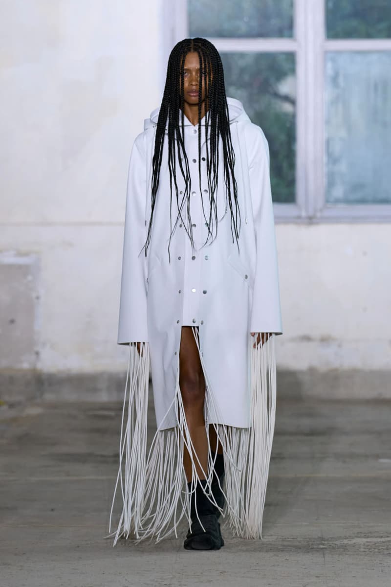 Rains Spring/Summer 2024 Collection Paris Fashion Week Men's Runway Images