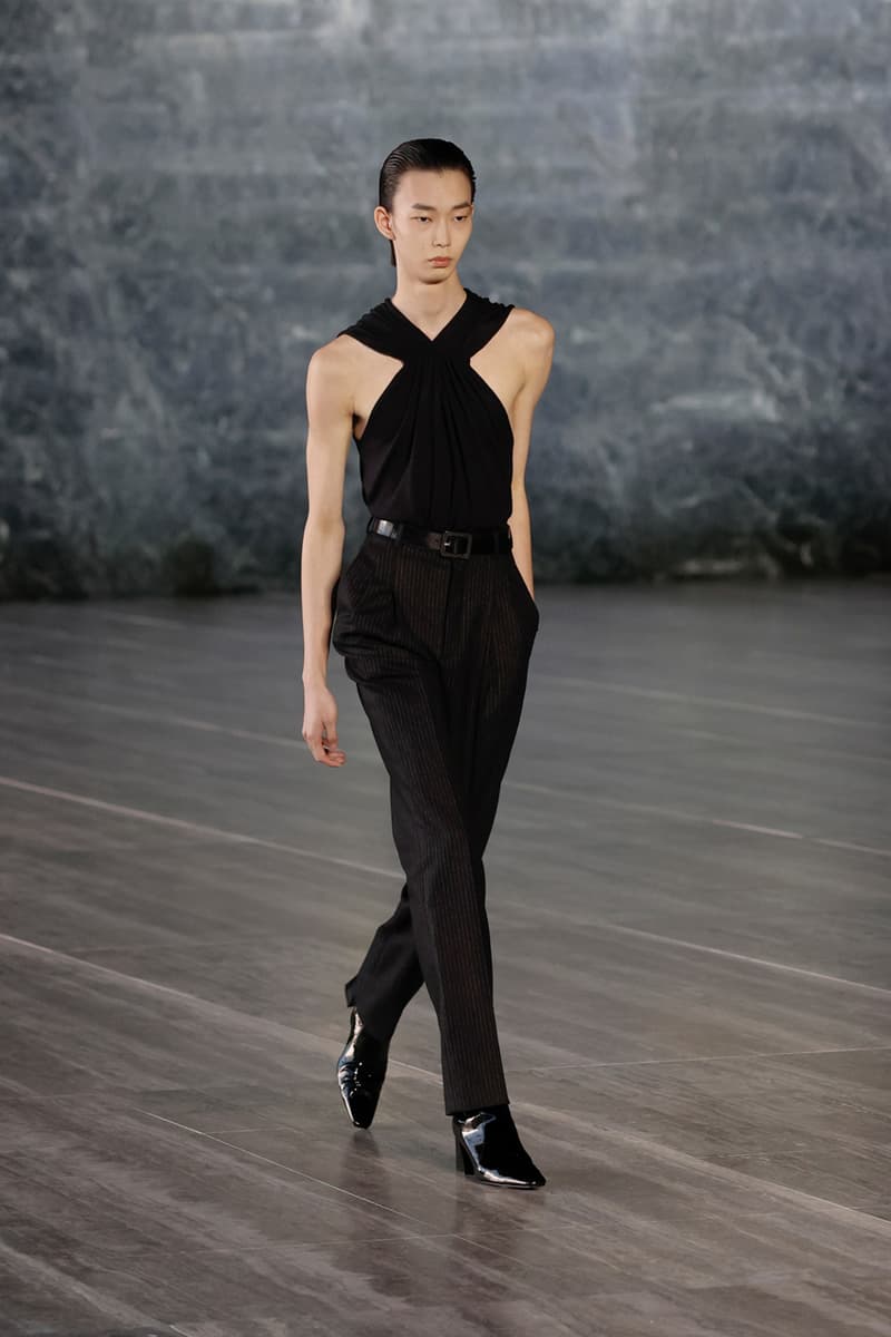 Saint Laurent Spring/Summer 2024 Menswear Runway Show Berlin Neue Nationalgalerie Ludwig Mies van der Rohe Review Looks Report