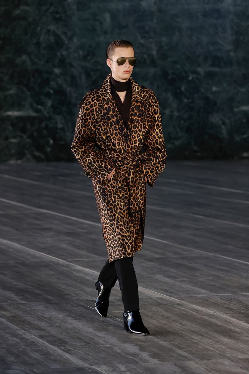 Saint Laurent Spring/Summer 2024 Menswear Runway Show Berlin Neue Nationalgalerie Ludwig Mies van der Rohe Review Looks Report