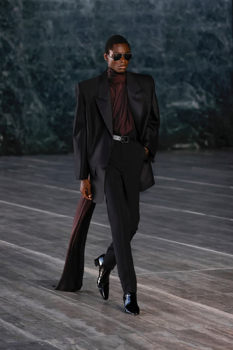 Saint Laurent Spring/Summer 2024 Menswear Runway Show Berlin Neue Nationalgalerie Ludwig Mies van der Rohe Review Looks Report