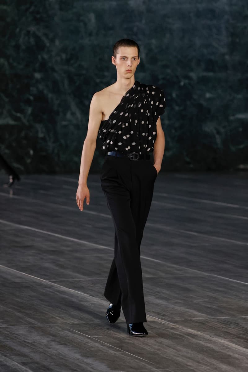Saint Laurent Spring/Summer 2024 Menswear Runway Show Berlin Neue Nationalgalerie Ludwig Mies van der Rohe Review Looks Report