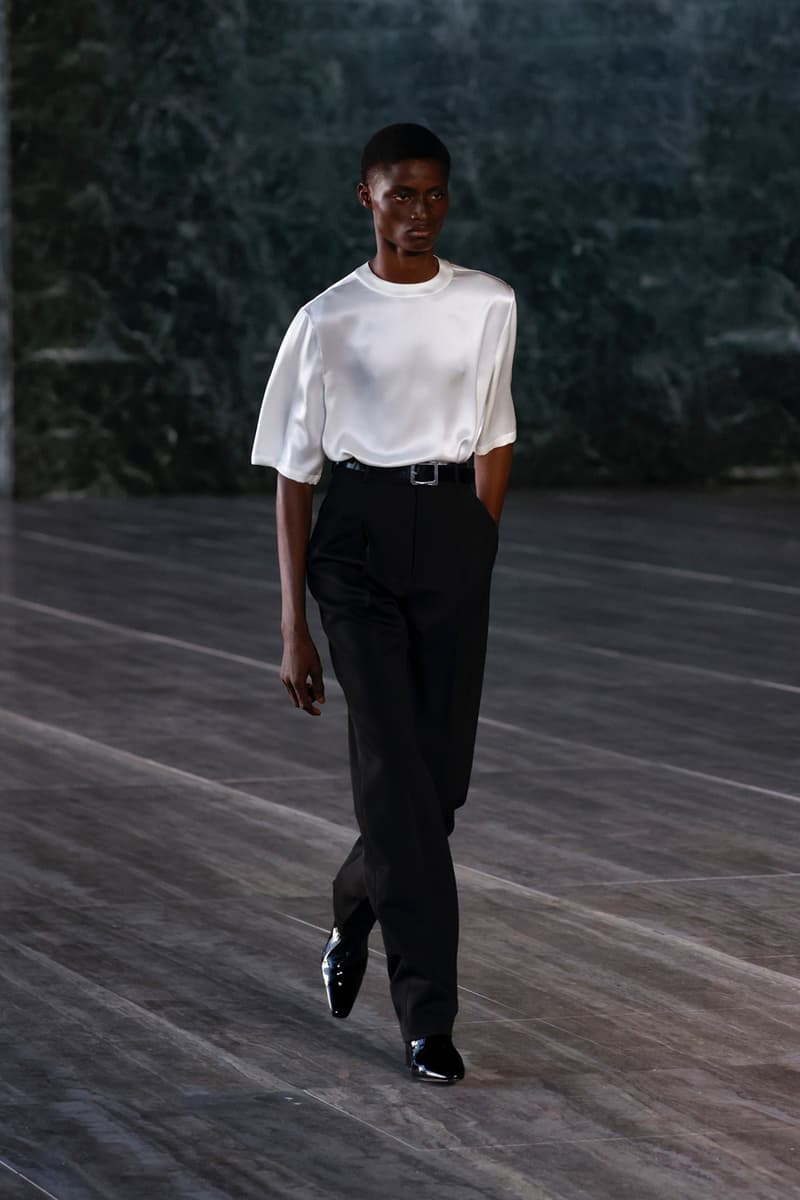 Saint Laurent Spring/Summer 2024 Menswear Runway Show Berlin Neue Nationalgalerie Ludwig Mies van der Rohe Review Looks Report