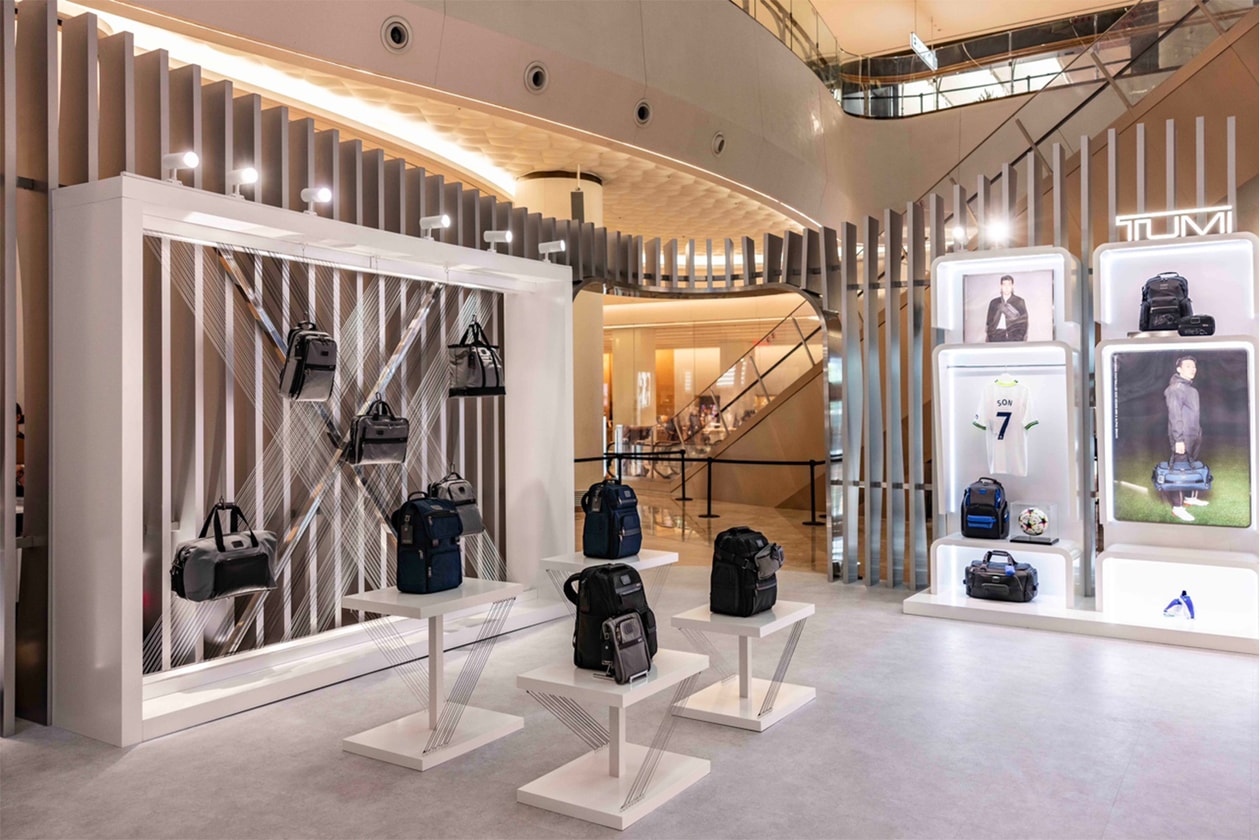 TUMI Fall 2023 Essentially Beautiful Pop-Up Son Heung-min Adam Hershman Michael Murphy Interview Info Seoul South Korea