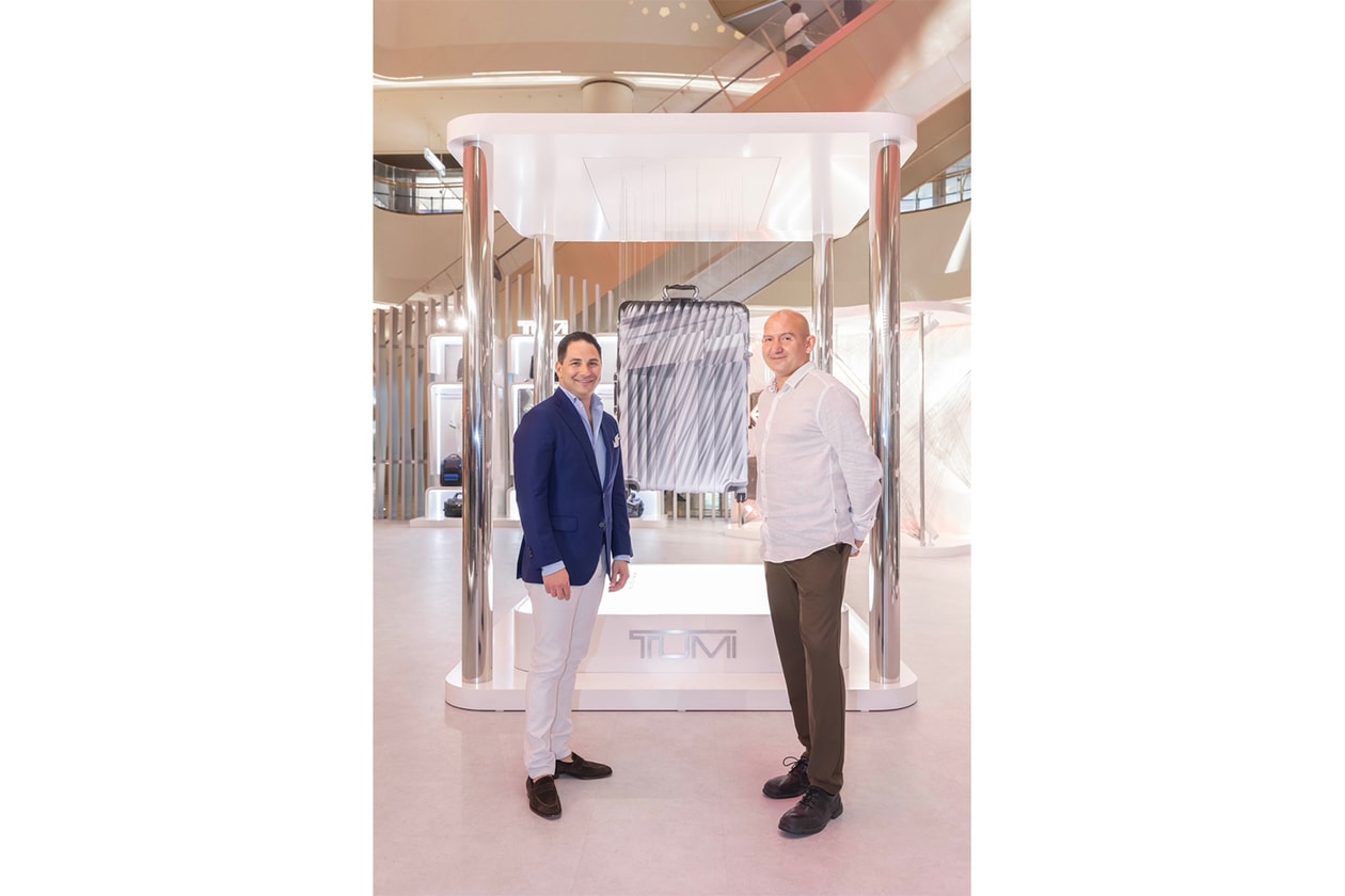 TUMI Fall 2023 Essentially Beautiful Pop-Up Son Heung-min Adam Hershman Michael Murphy Interview Info Seoul South Korea