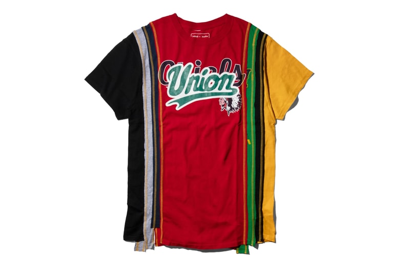 UNION and NEEDLES Unite for Reconstructed Tees Fashion