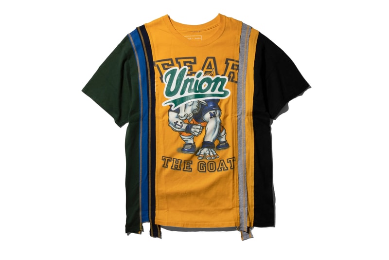 UNION and NEEDLES Unite for Reconstructed Tees Fashion