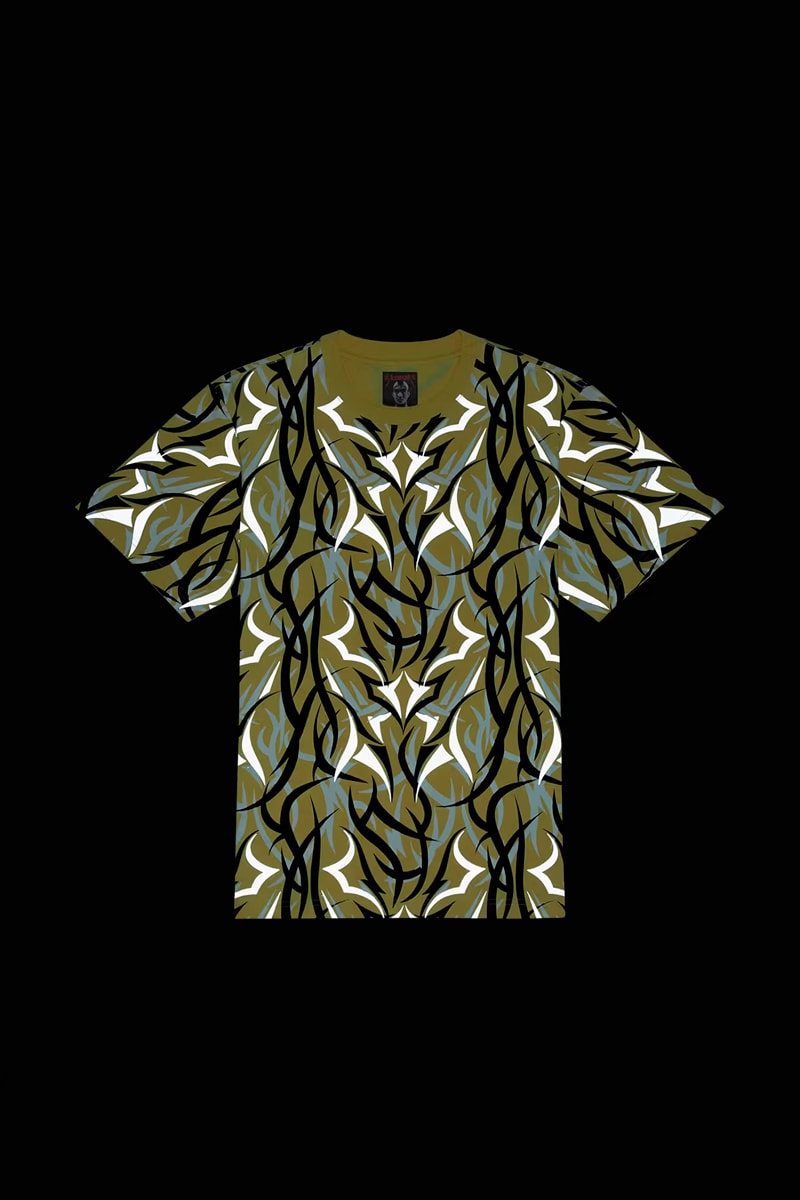 CLOT Alienegra Camo Yellow Reflective Tee Pre-Order Release Info Date Buy Price Edison Chen