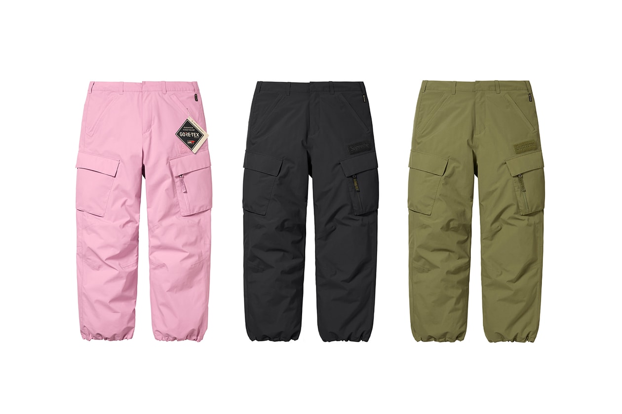 Supreme Fall/Winter 2023 Full Collection Lookbook release fw23 Outerwear, Sweatshirts, Tops, Tees, Bottoms, Hats, Bags and Accessories