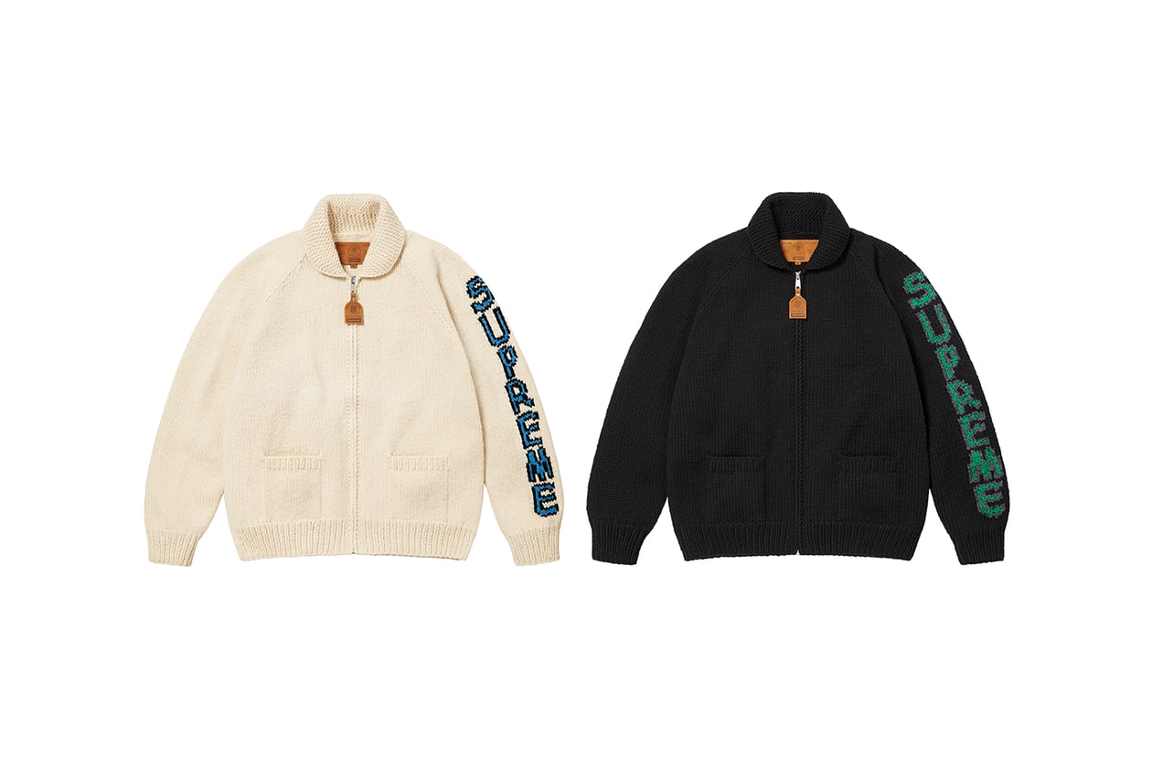 Supreme Fall/Winter 2023 Full Collection Lookbook release fw23 Outerwear, Sweatshirts, Tops, Tees, Bottoms, Hats, Bags and Accessories