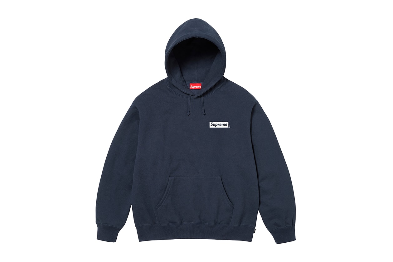 Supreme Fall/Winter 2023 Full Collection Lookbook release fw23 Outerwear, Sweatshirts, Tops, Tees, Bottoms, Hats, Bags and Accessories