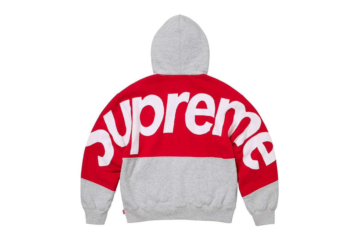 Supreme Fall/Winter 2023 Full Collection Lookbook release fw23 Outerwear, Sweatshirts, Tops, Tees, Bottoms, Hats, Bags and Accessories