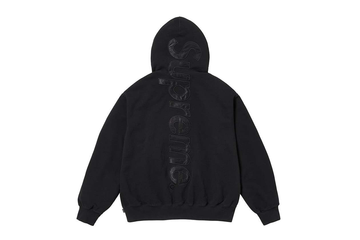 Supreme Fall/Winter 2023 Full Collection Lookbook release fw23 Outerwear, Sweatshirts, Tops, Tees, Bottoms, Hats, Bags and Accessories