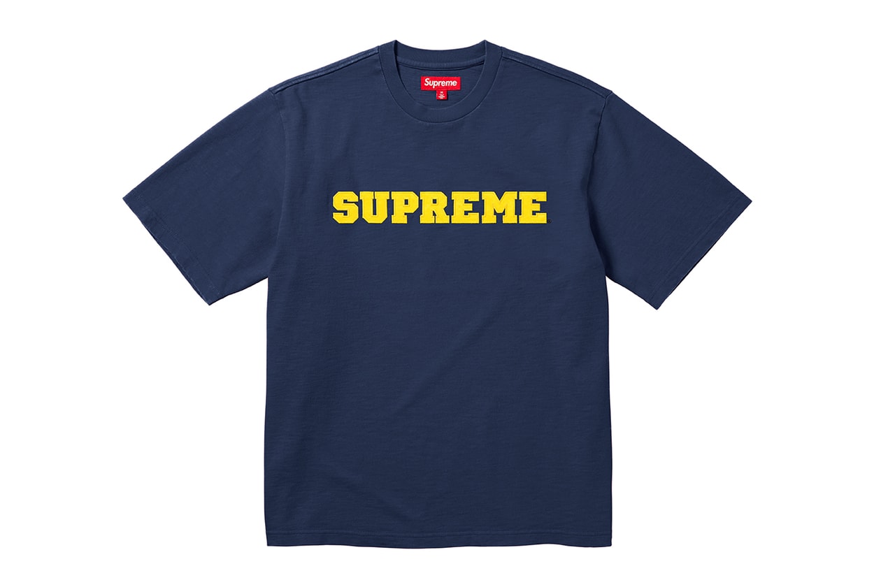 Supreme Fall/Winter 2023 Full Collection Lookbook release fw23 Outerwear, Sweatshirts, Tops, Tees, Bottoms, Hats, Bags and Accessories