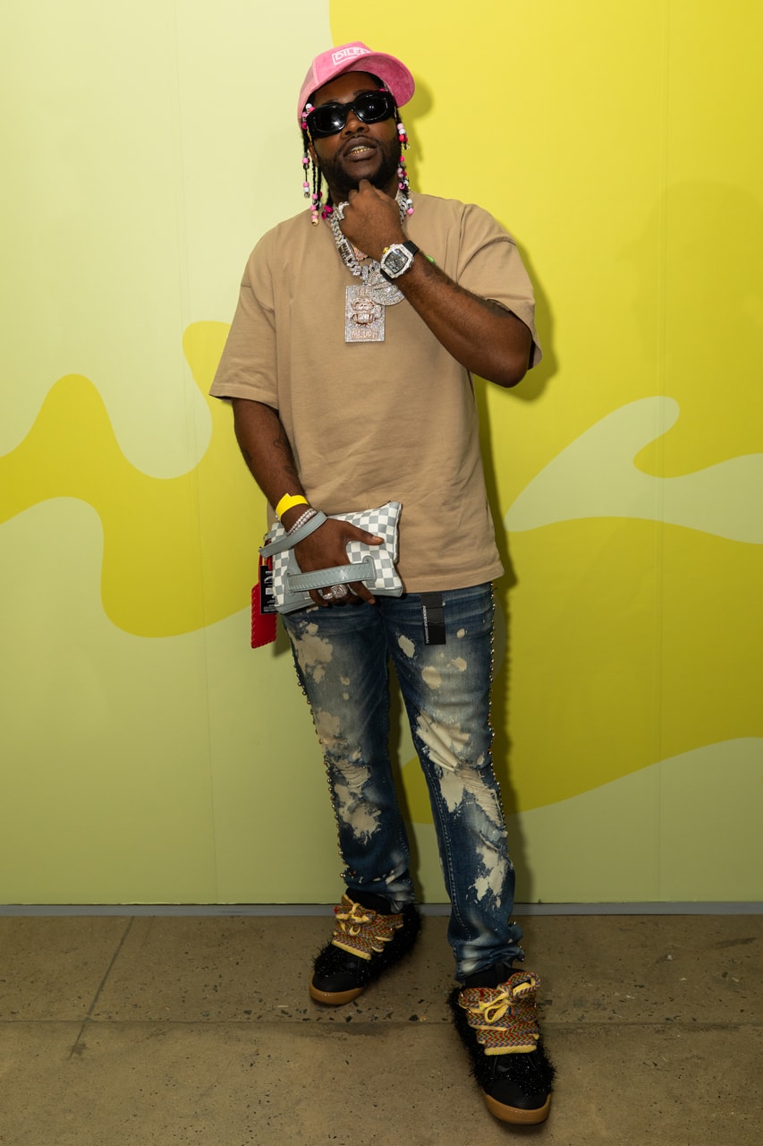 Gushers Black Voices Create HBX New York SAIbysai Expired Citizens RENÉE Sainabou Lowe Saina Gold Dale Horton Camryn McClain Parachute Pants Fringe Sweater Convertible Vest Camo Messenger Bag