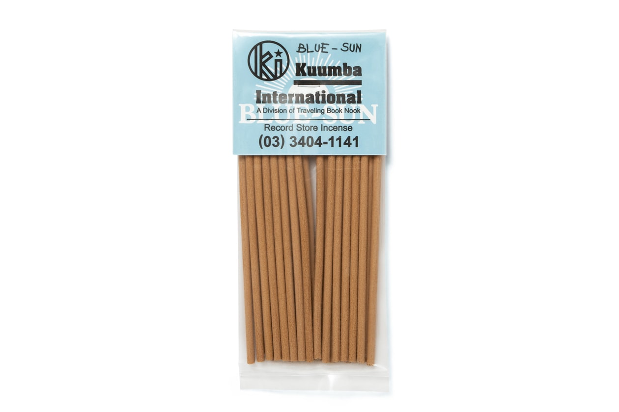 kuumba international incense company japan blue sun record store brooklyn champion hoodie t shirt shorts tote bag incense official release date info photos price store list buying guide