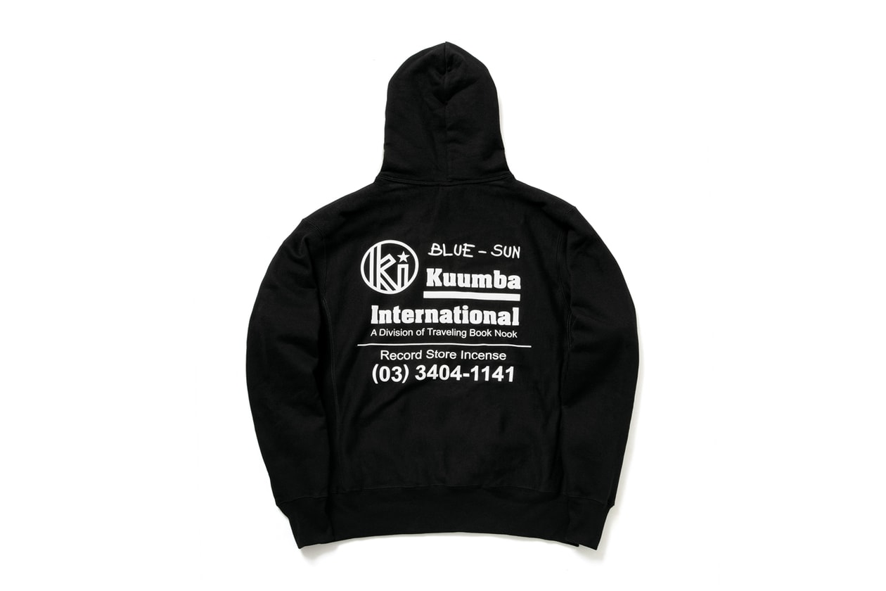 kuumba international incense company japan blue sun record store brooklyn champion hoodie t shirt shorts tote bag incense official release date info photos price store list buying guide
