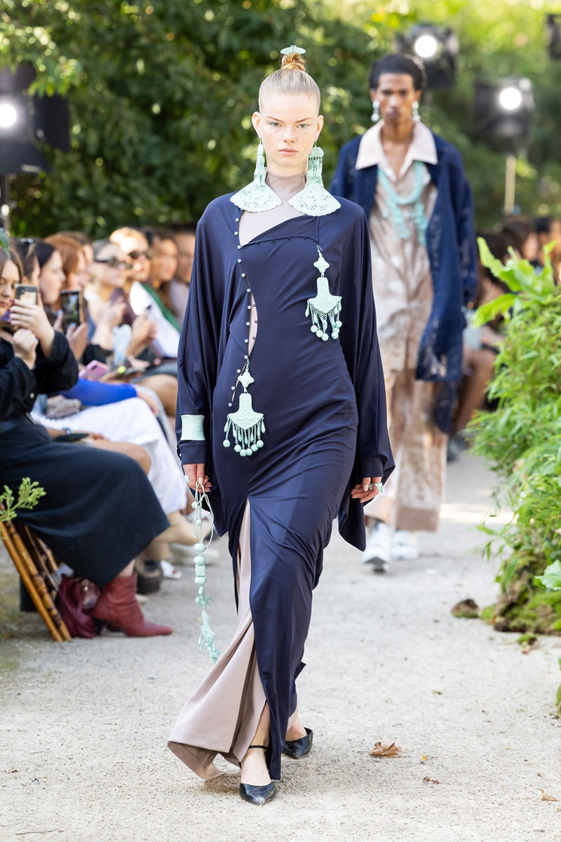 MITHRIDATE Spring Summer 2024 London Fashion Week menswear womenswear runway Demon Zhang
