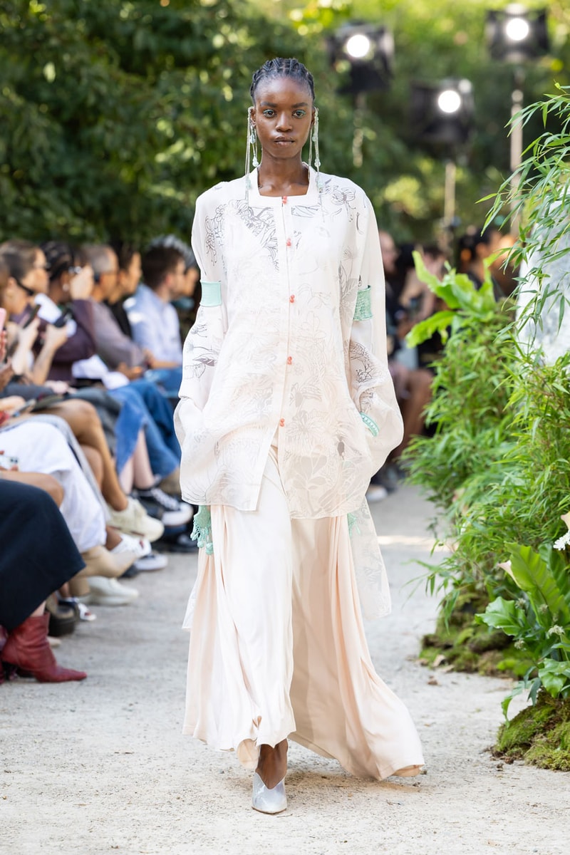 MITHRIDATE Spring Summer 2024 London Fashion Week menswear womenswear runway Demon Zhang
